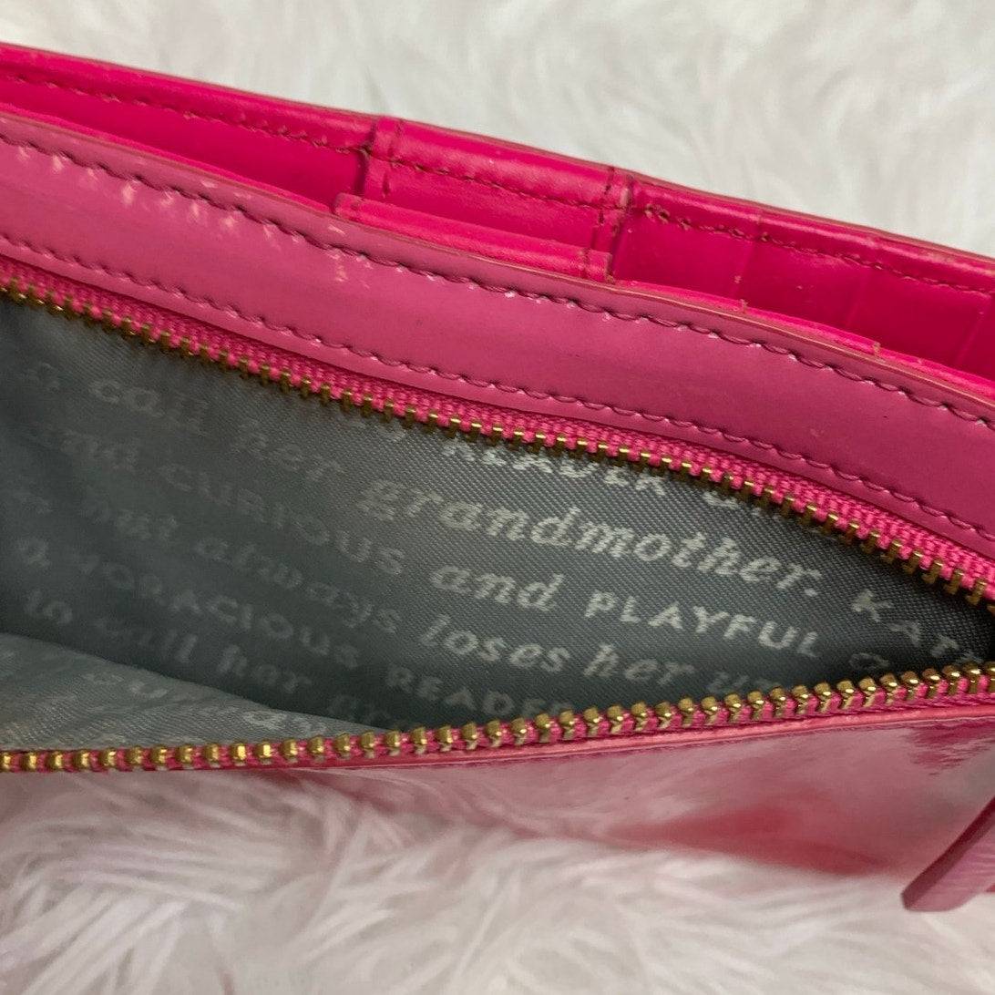 Kate Spade Stacy Slim Bifold Cedar Street Pink Ombré Patent Wallet