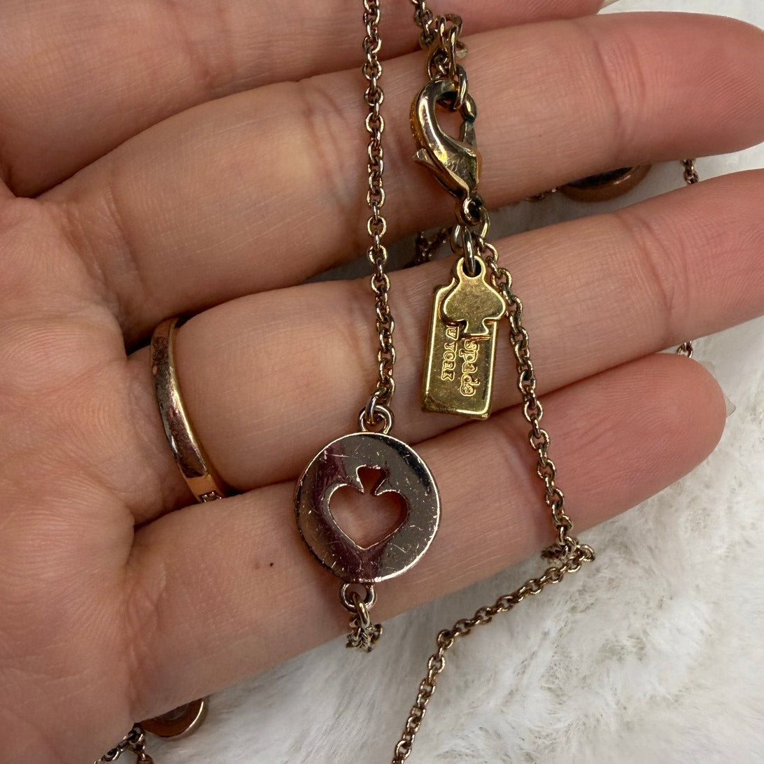 Kate Spade Spot the Spade Station Necklace