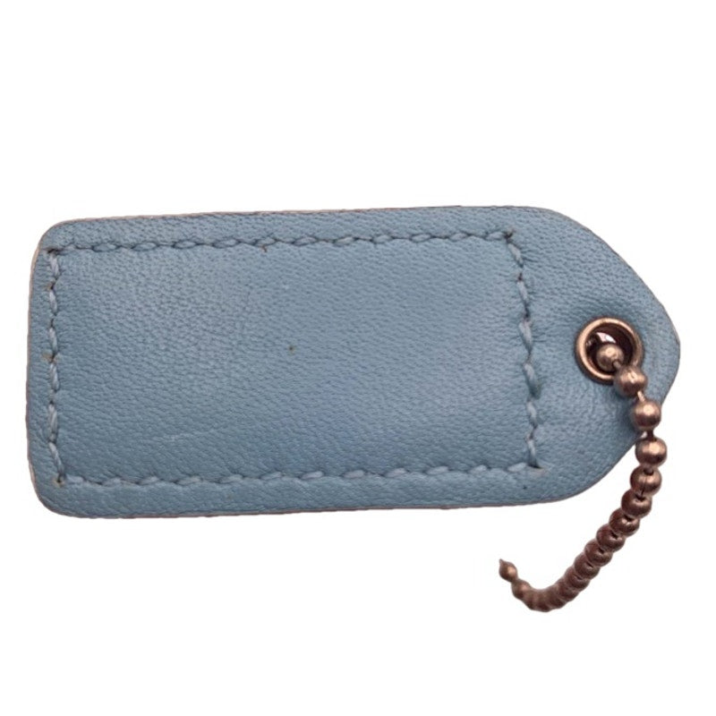 y2k COACH Vintage Blue Replacement Hang Tag Hangtag Bag