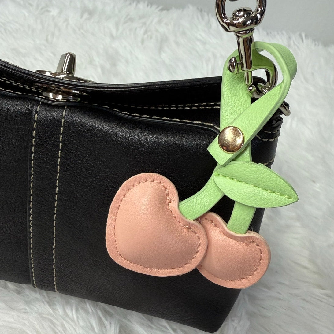 Cherry Heart Bag Charm Bag Jewelry