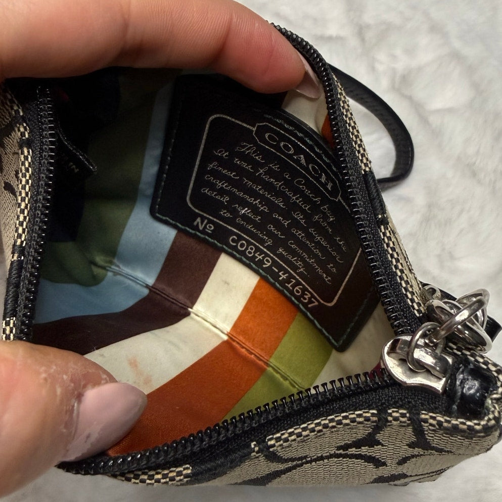 Y2K COACH Legacy Wristlet