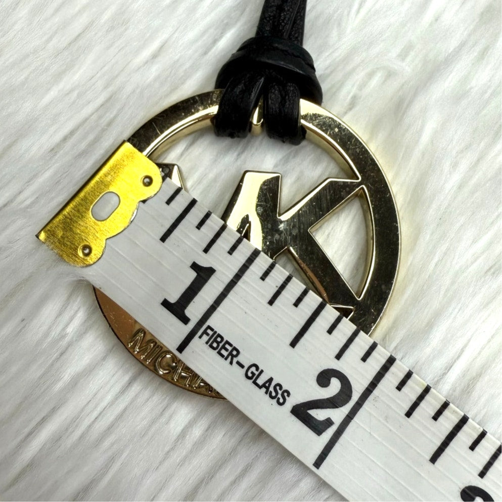 Michael Kors Gold Black Bag Charm