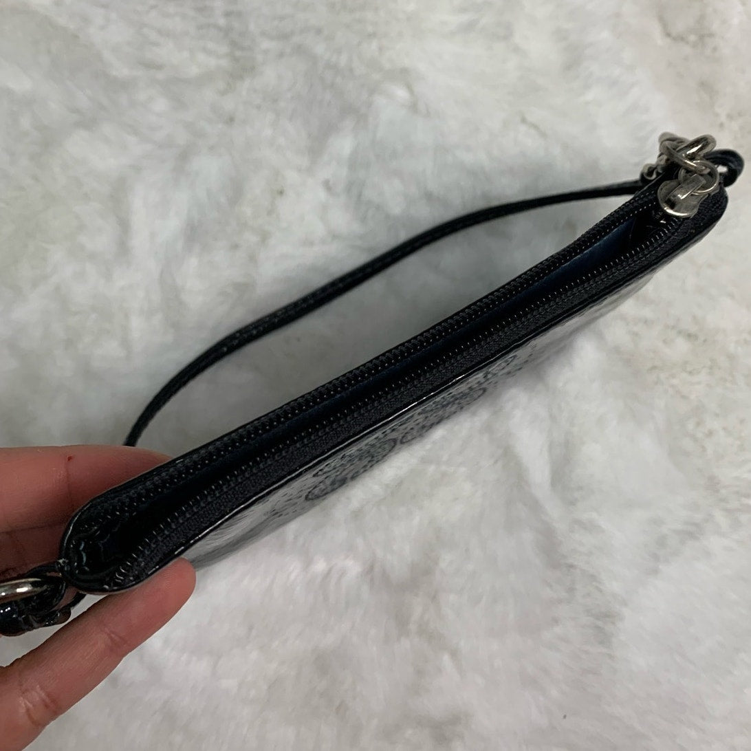 COACH Black Wristlet