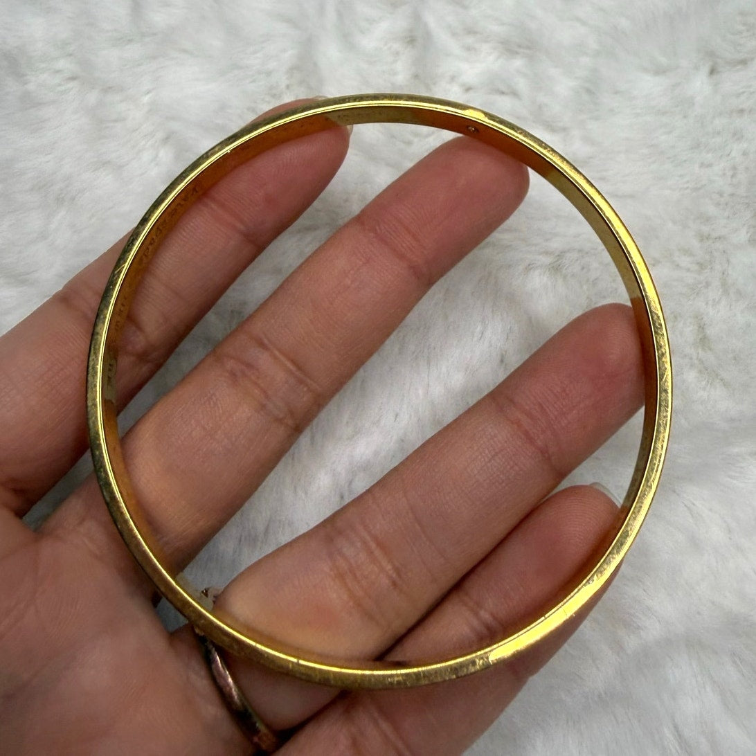 kate spade New York Gold Spade Bangle Bracelet