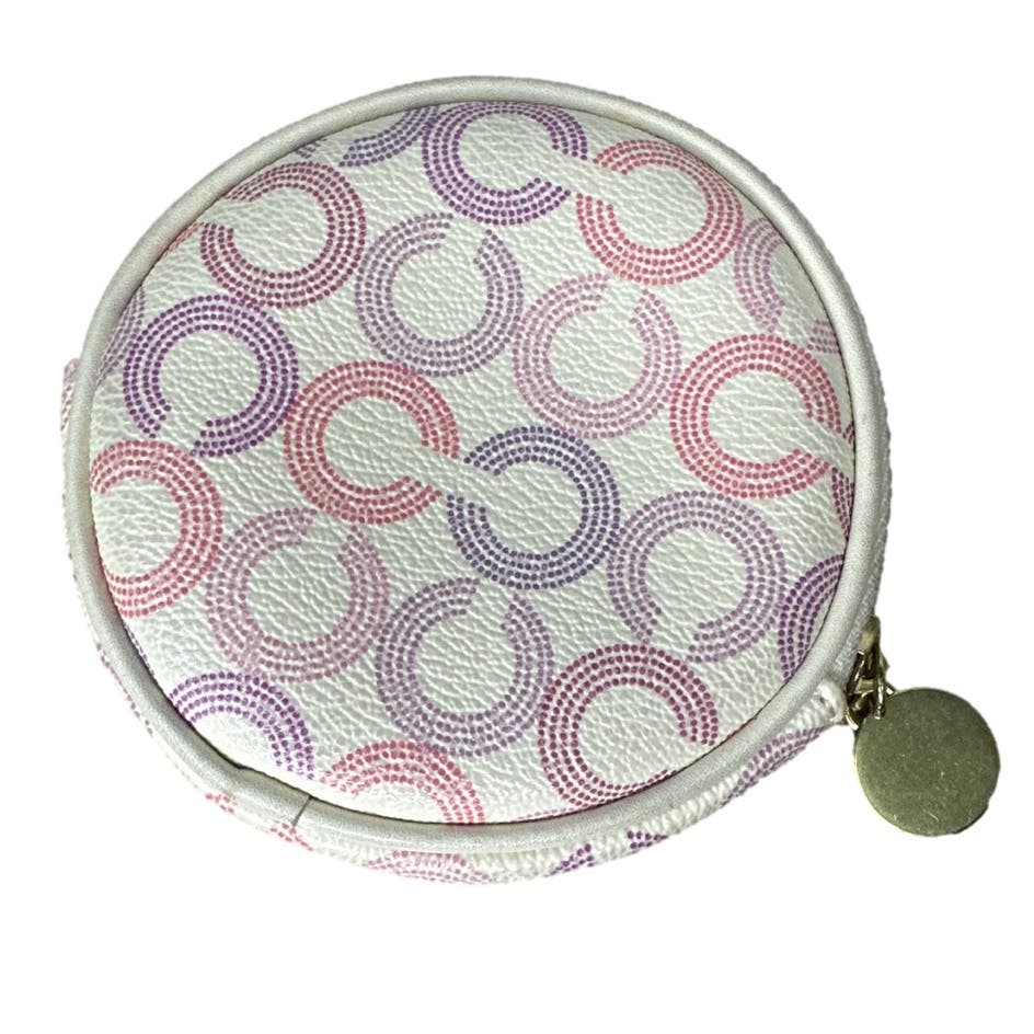 COACH Coated Canvas Multi-color Coin Purse