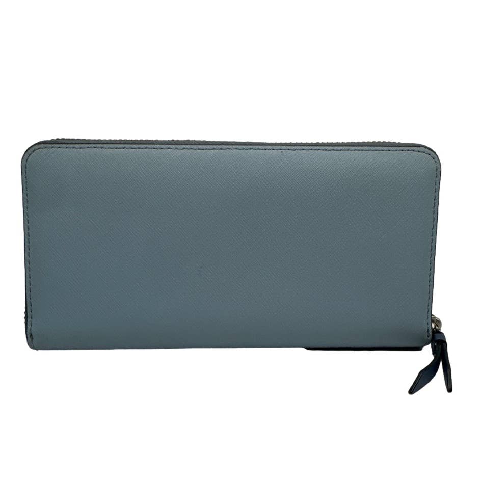 KATE SPADE New York Blue and light Blue Cameron LG Zip Around Wallet