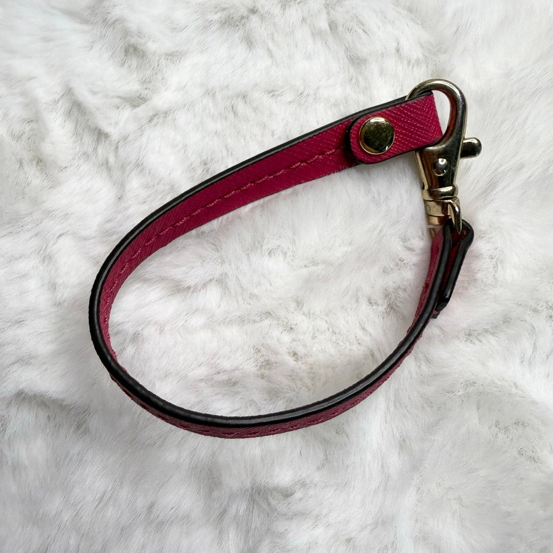 Fuchsia Gold Wristlet Replacement Strap