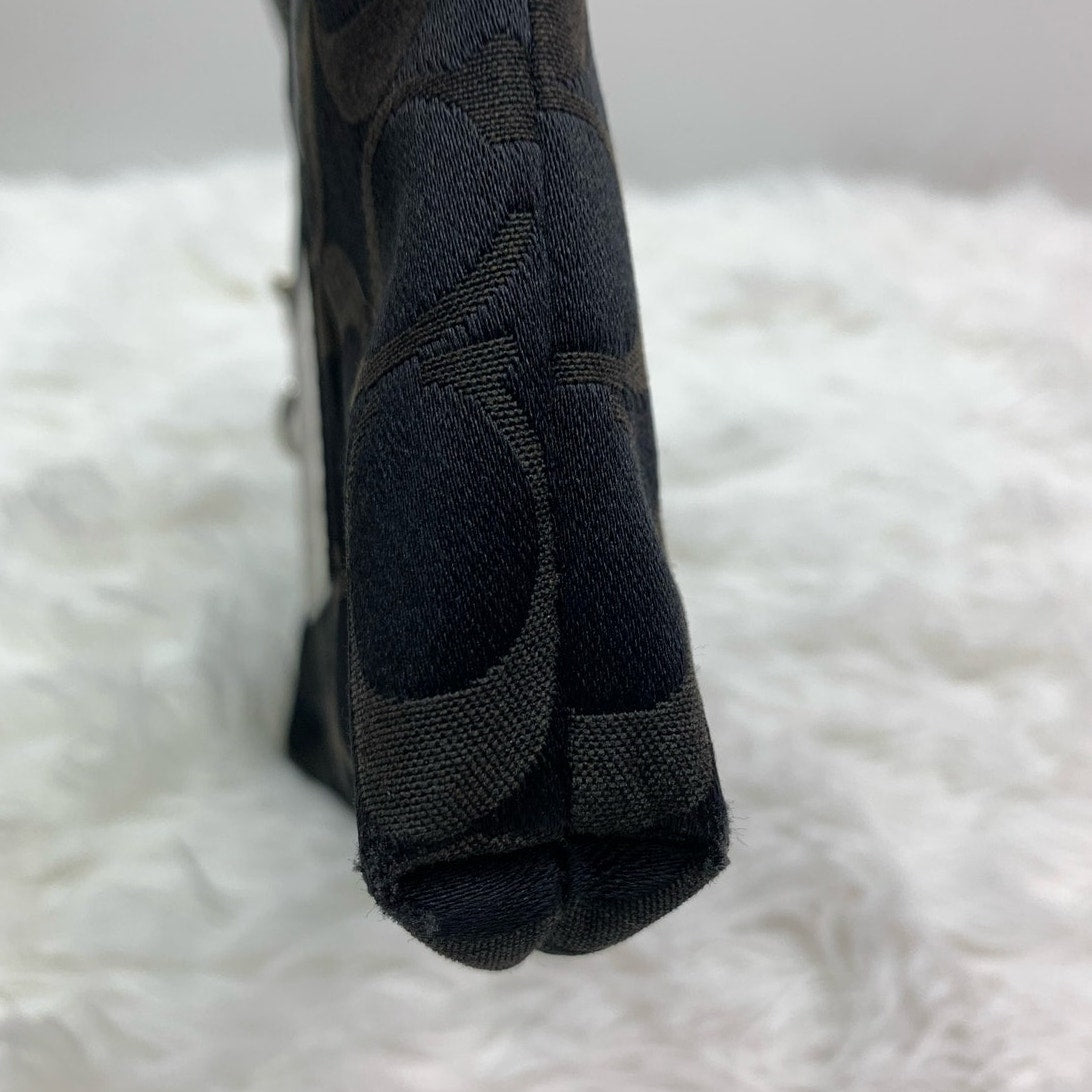 y2k COACH Poppy Black Mini Purse  Wristlet