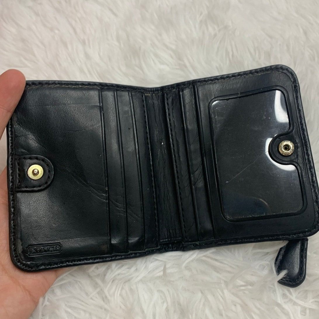 Coach Blue Small Wallet