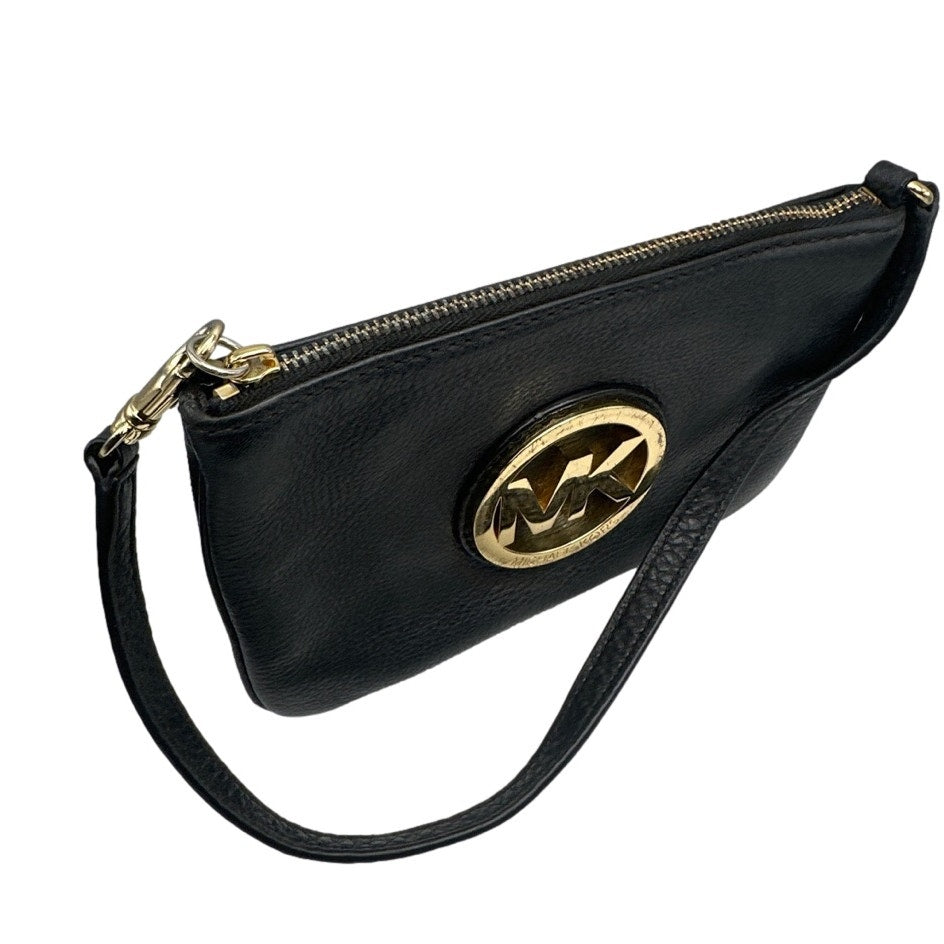 Michael Kors Black Wristlet / Mini Purse