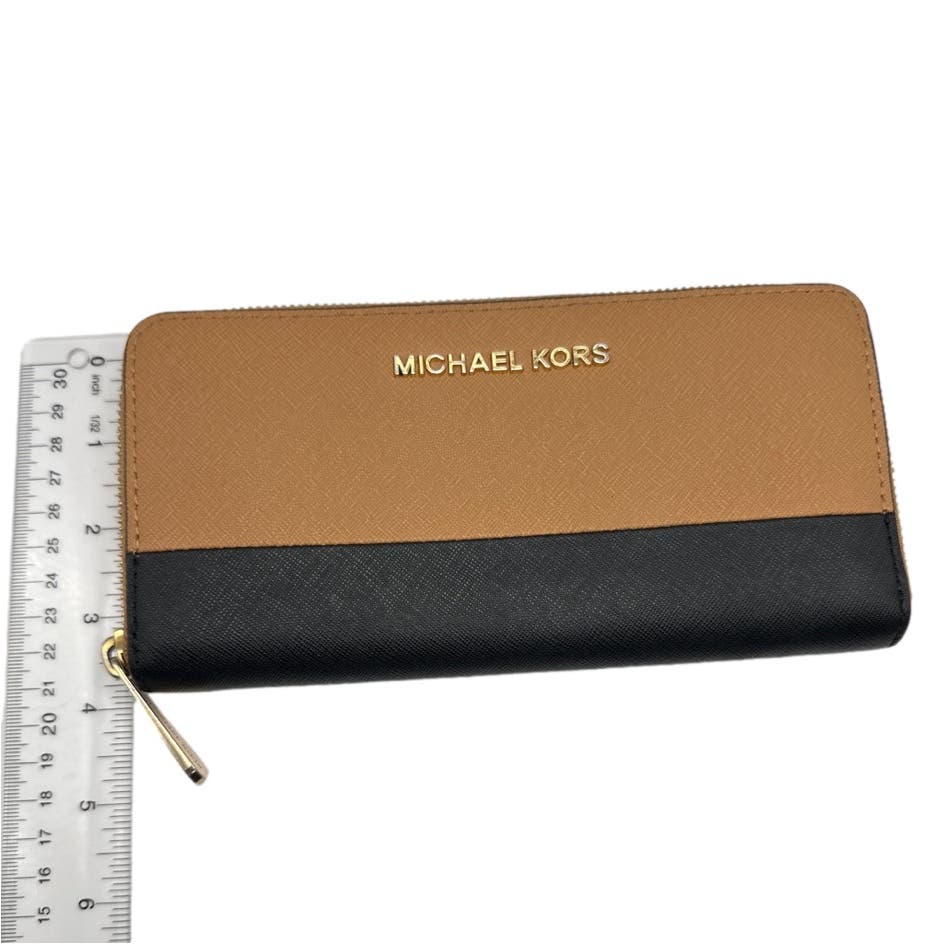 Michael Kors Multi-color Zip Around Wallet