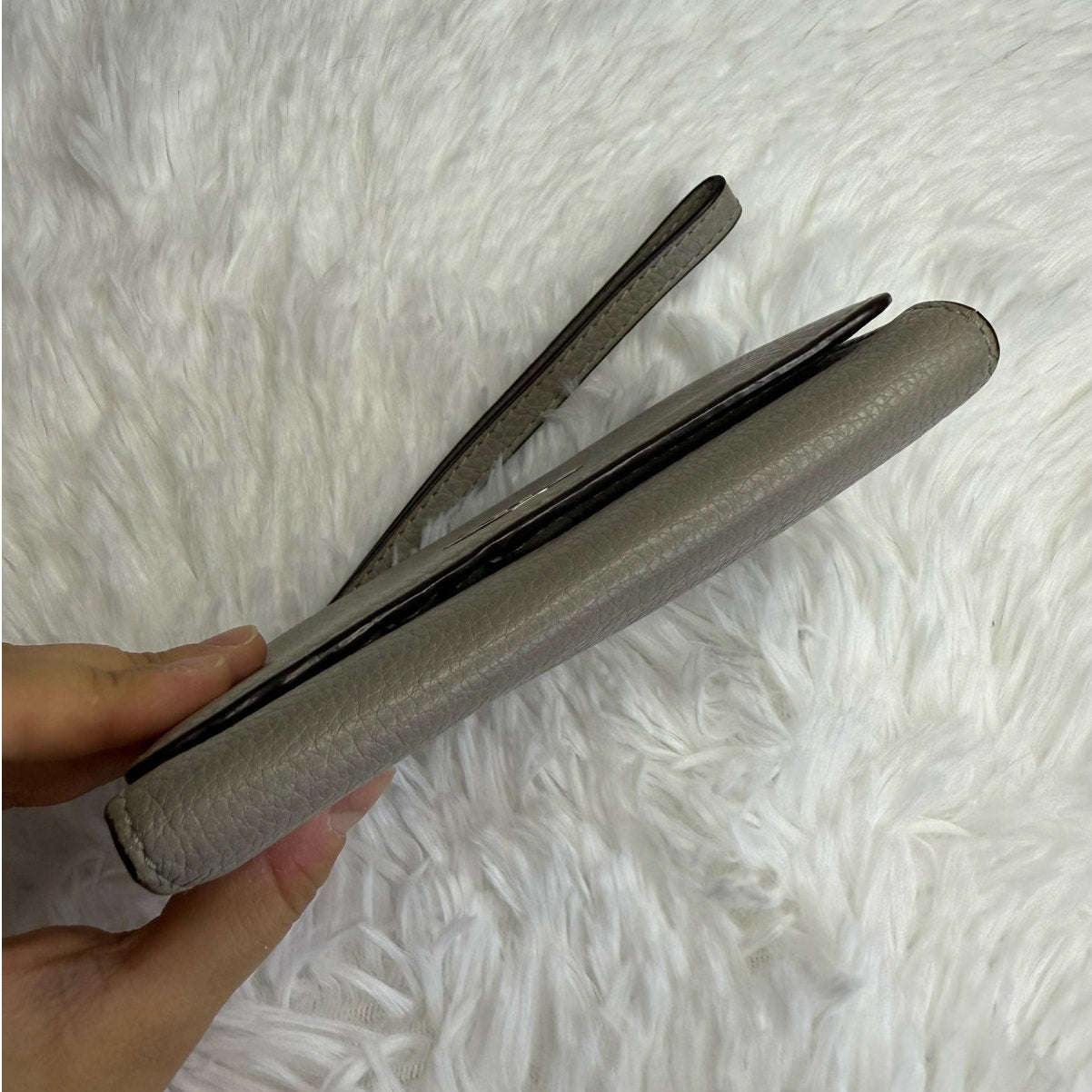 Michael Kors Gray Wristlet Wallet