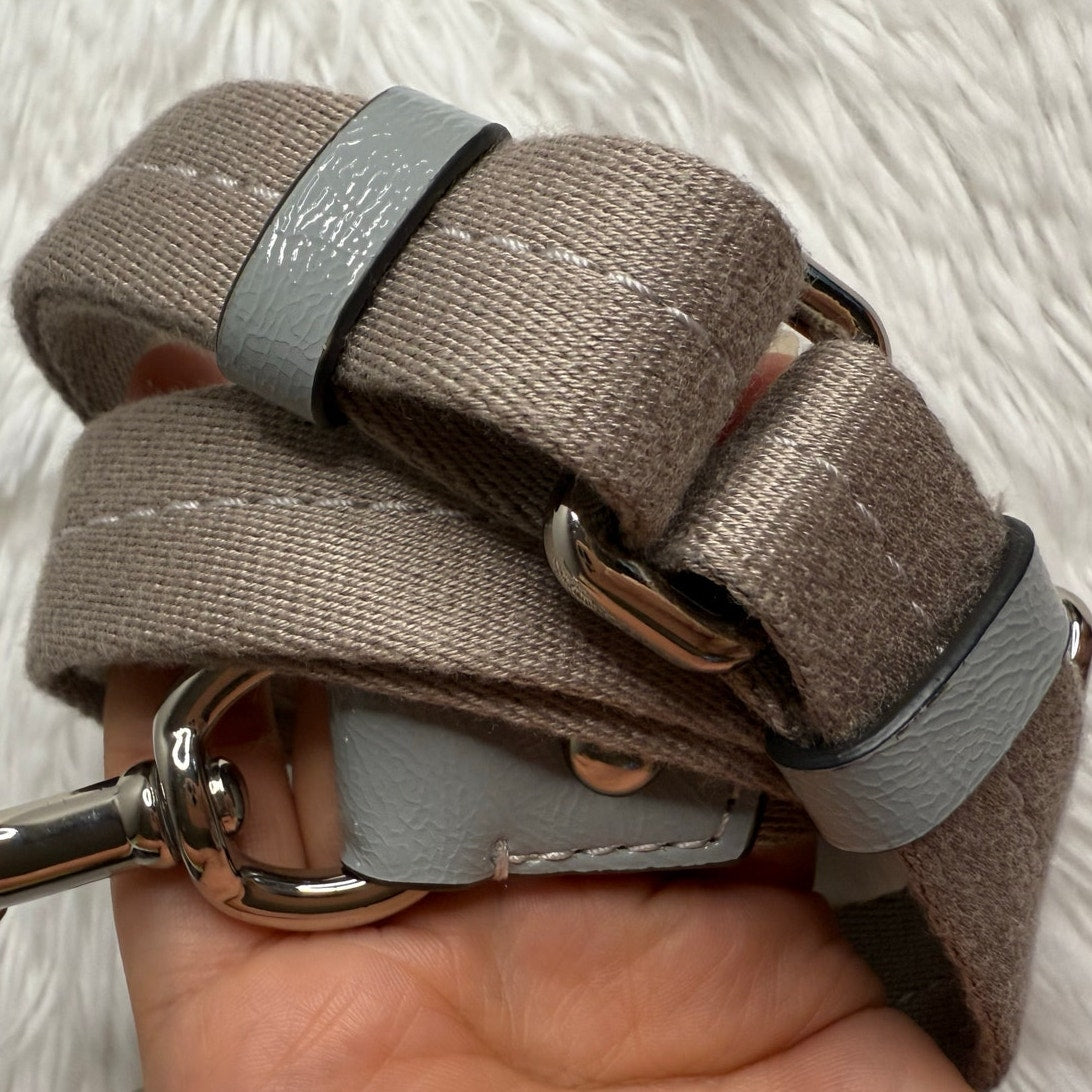 COACH Gray Poppy Replacement Strap Shoulder Strap