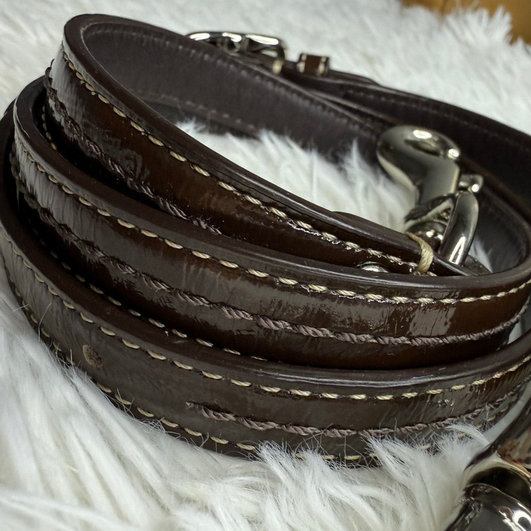 Brown Patent Leather Replacement Strap