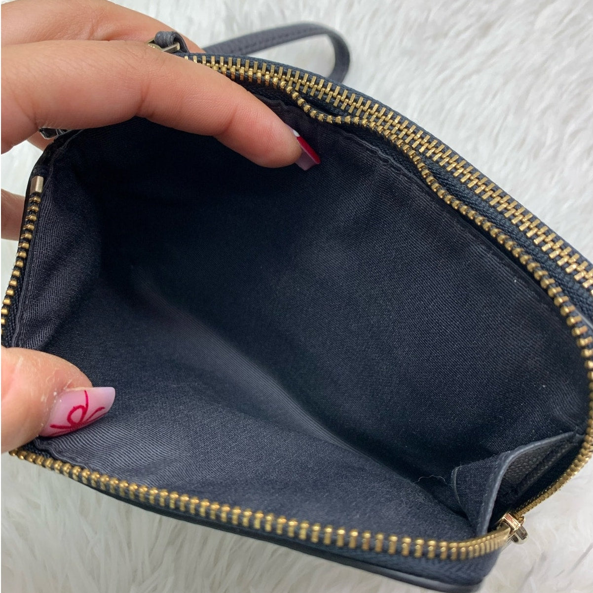 COACH Double Zipper Wristlet