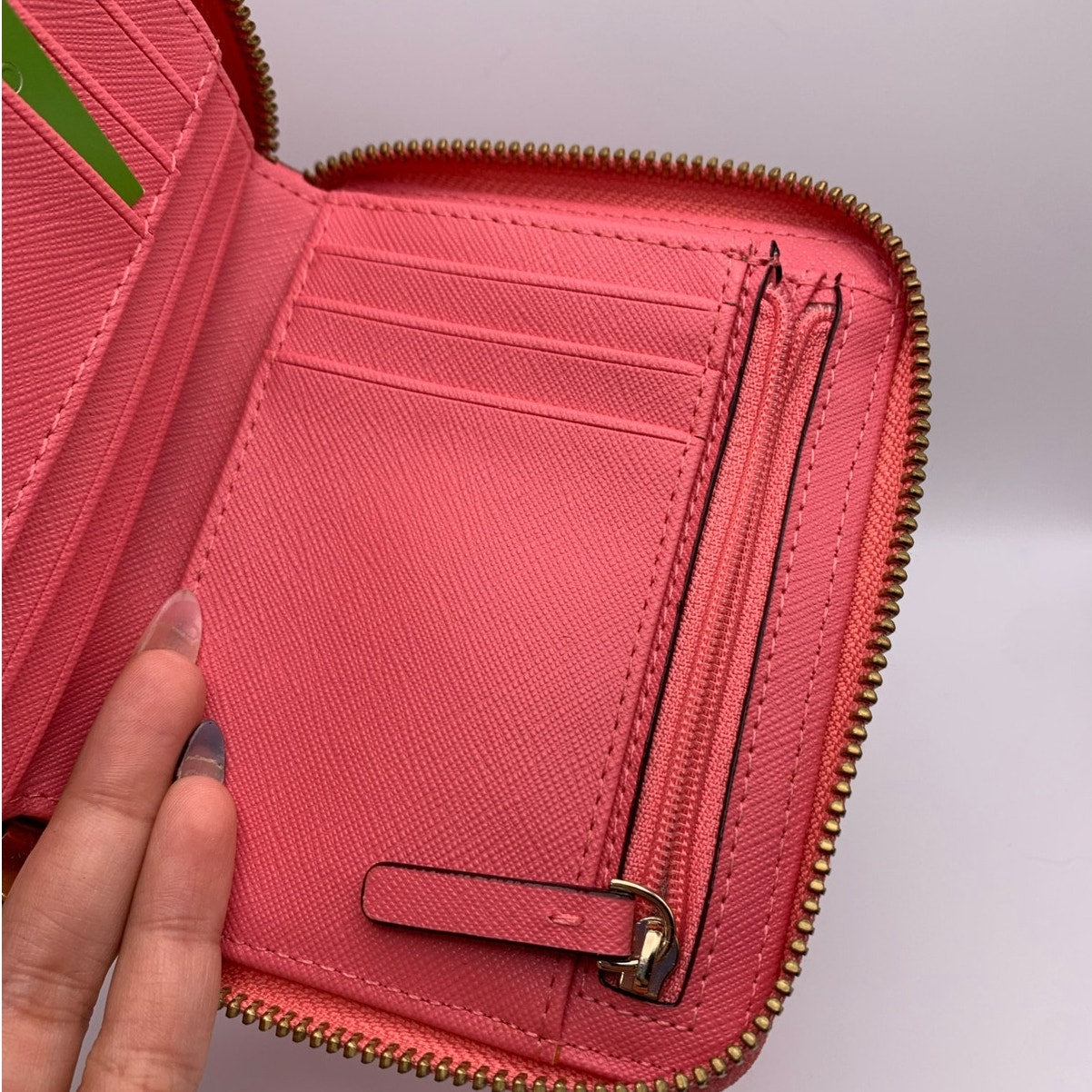 Kate Spade New York Pink Med Zip Around Wallet