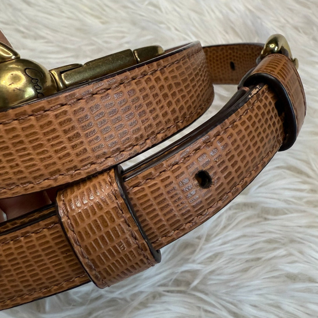 COACH Brown Replacement Strap