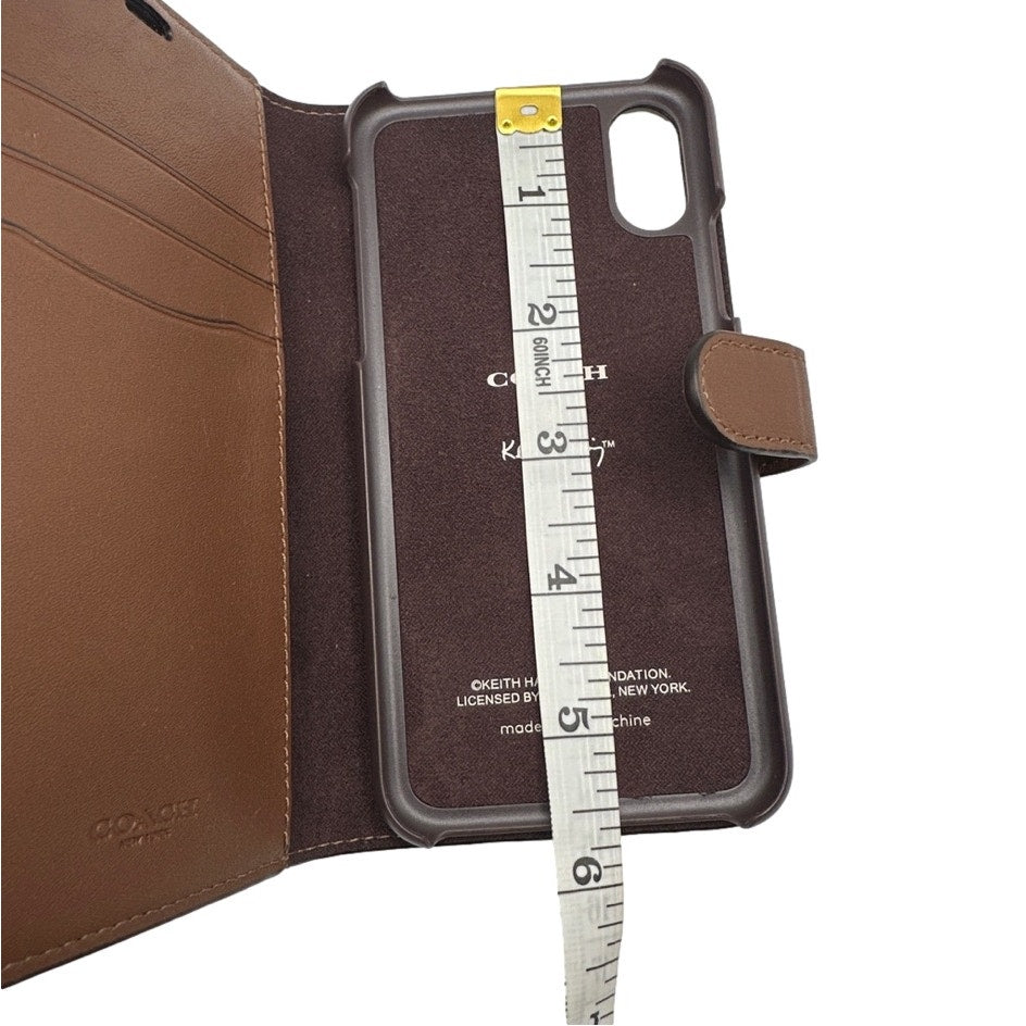 COACH  Keith Harding Collection Phone Case with Card Slots