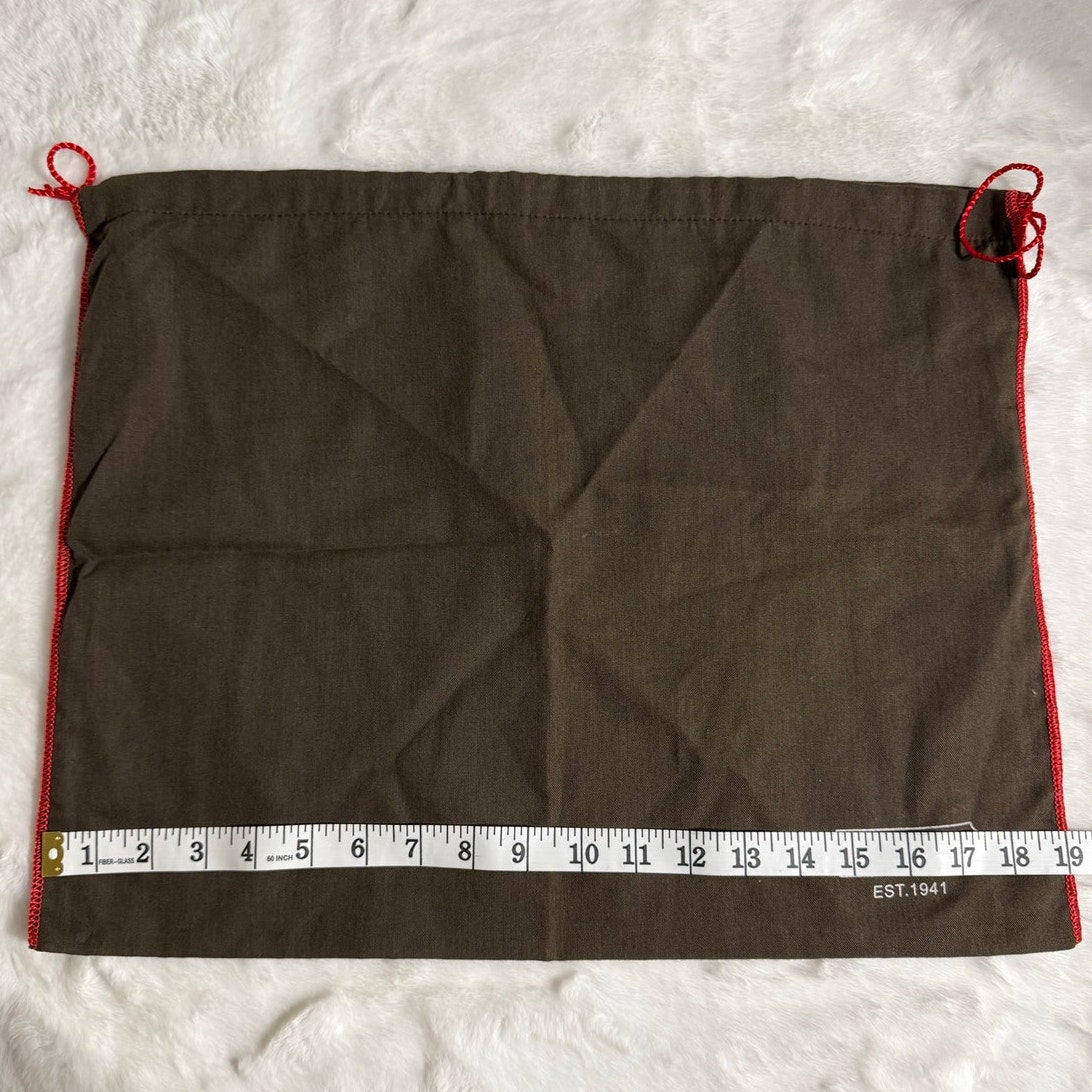 y2k COACH Brown Dust Bag