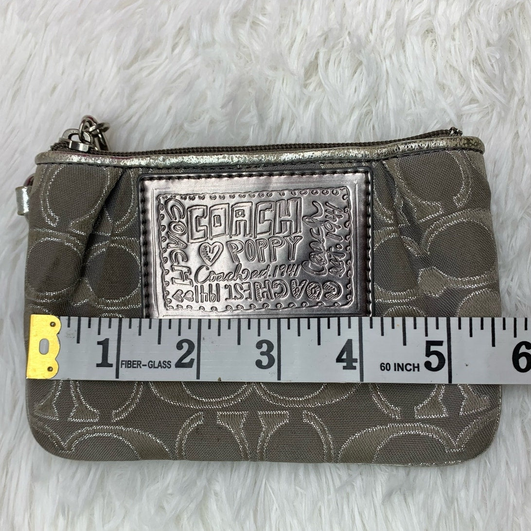SALE COACH Poppy Wristlet