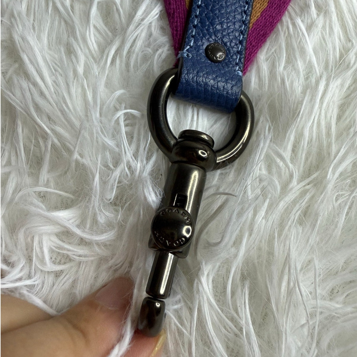 COACH with Color Block Replacement Strap