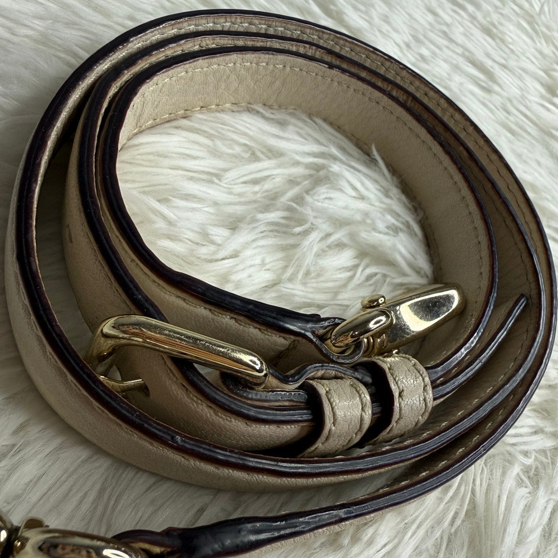 Cream Gold Replacement Crossbody Strap