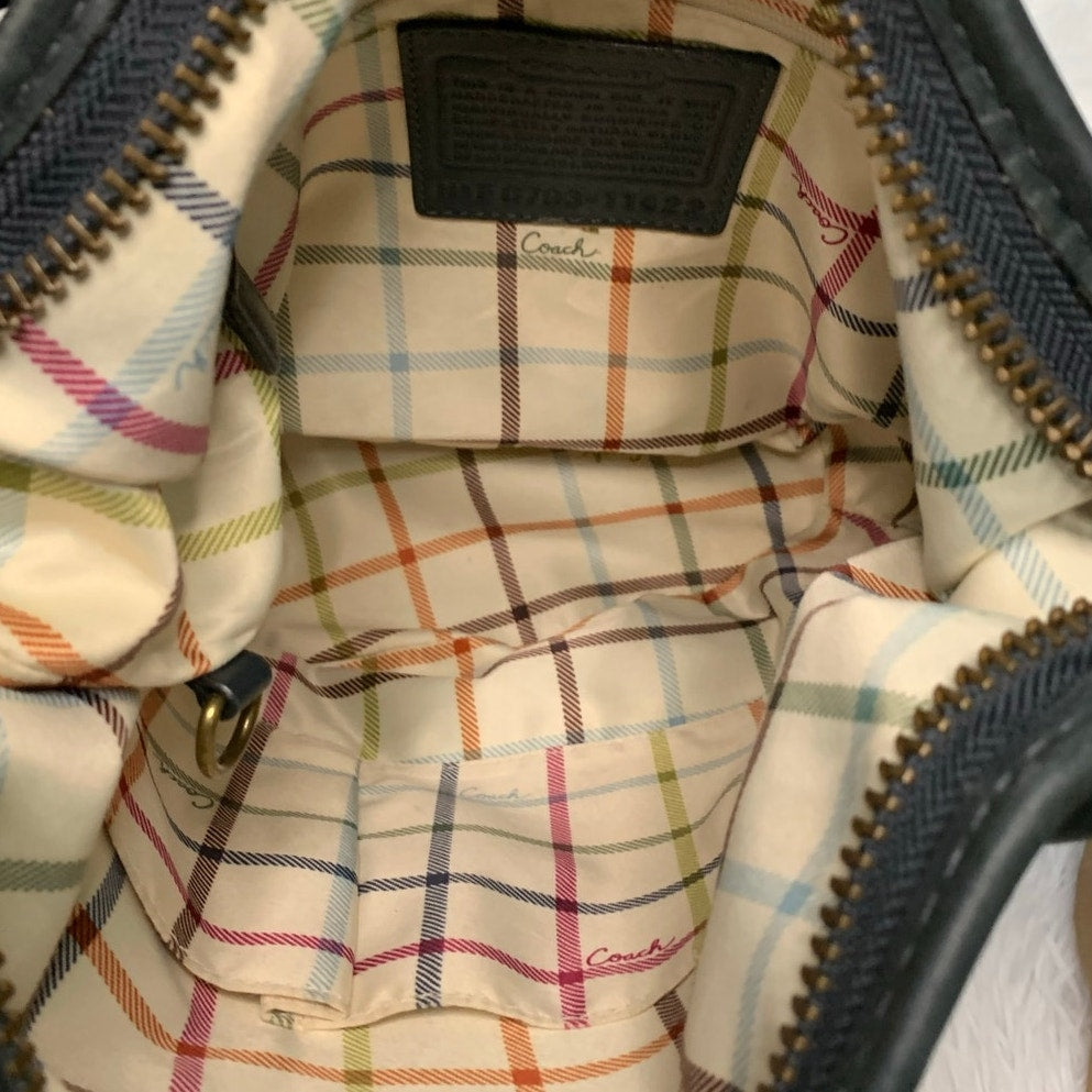 y2k Coach Bleeker Duffle Bucket Bag 11422 Shoulder Bag