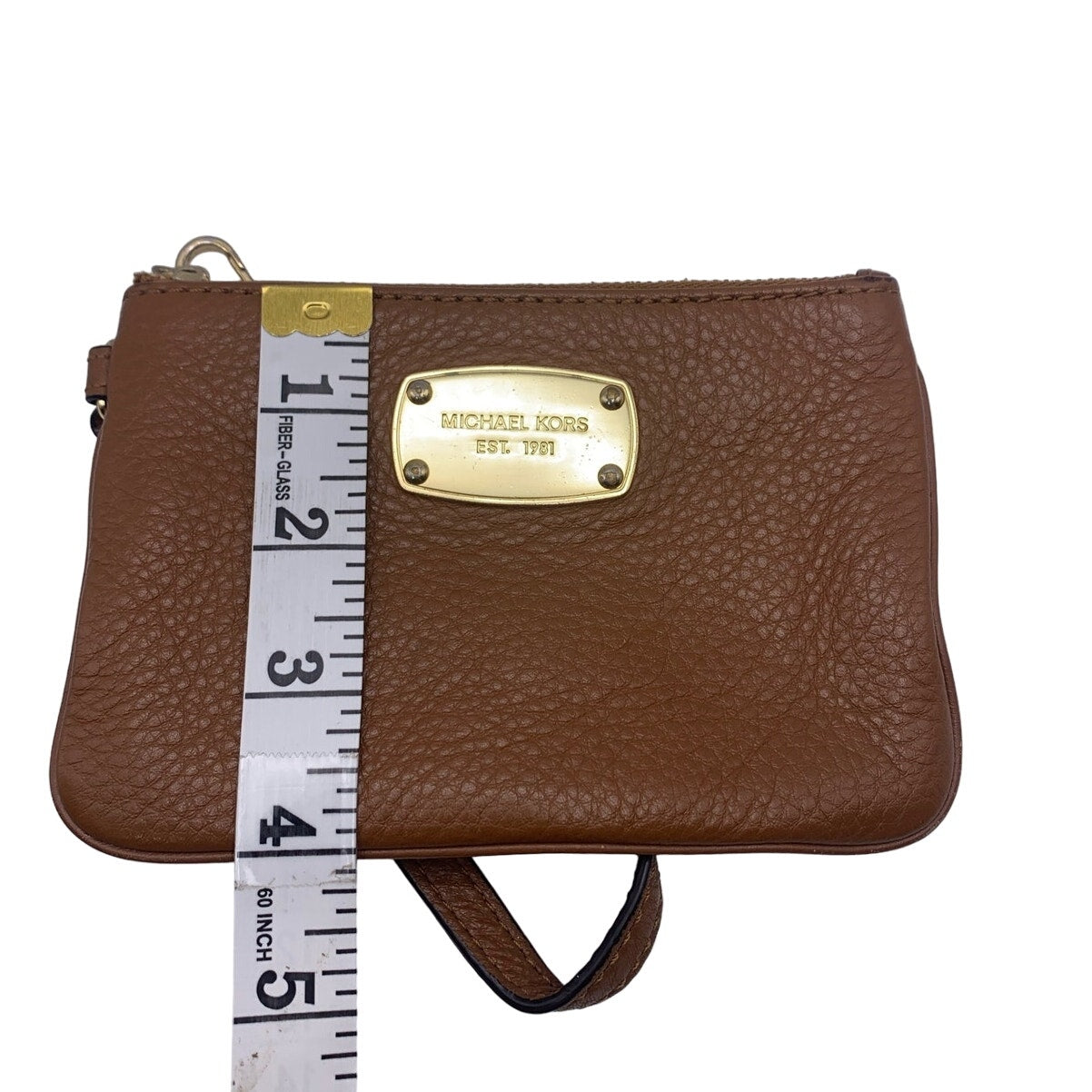 Michael Kors Brown Wristlet