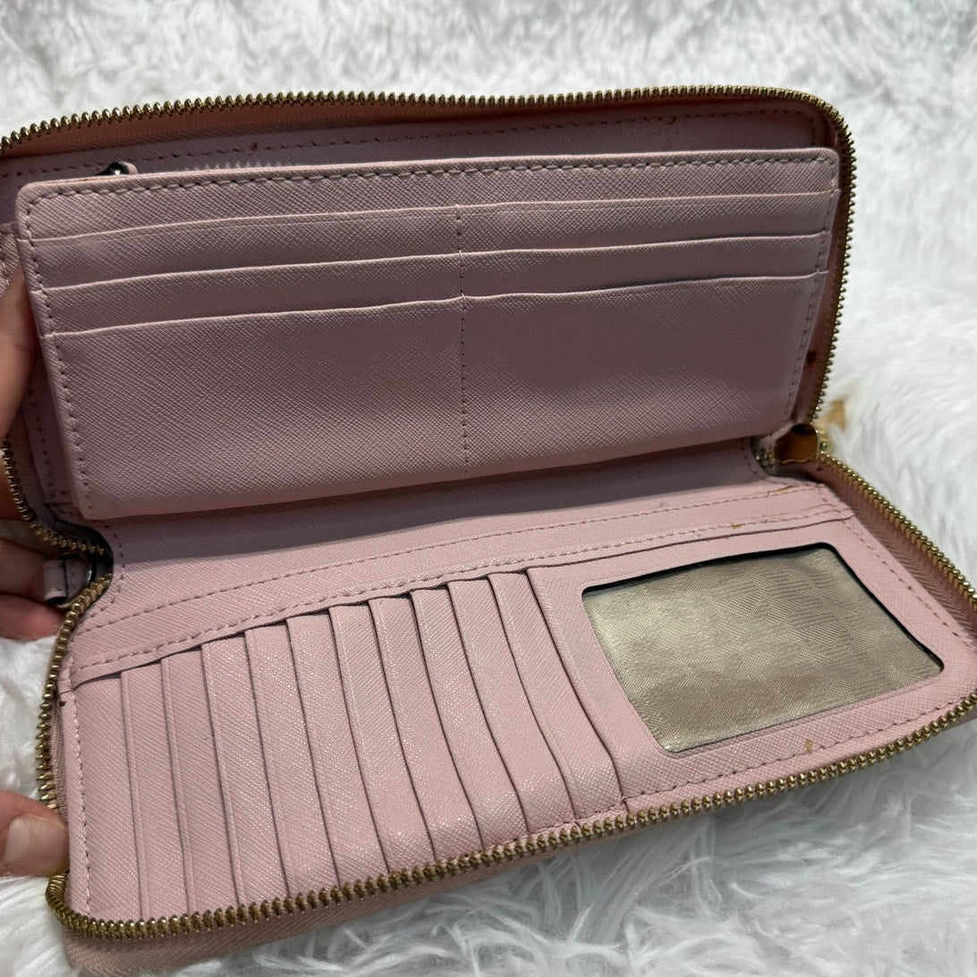 Michael Kors Pink Large Wallet