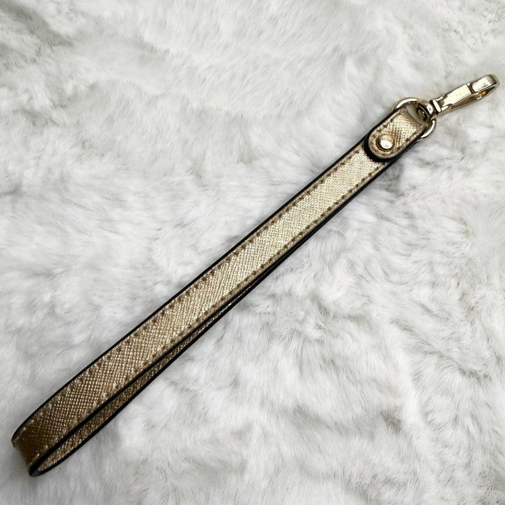 MICHAEL KORS Gold Wristlet Replacement Strap