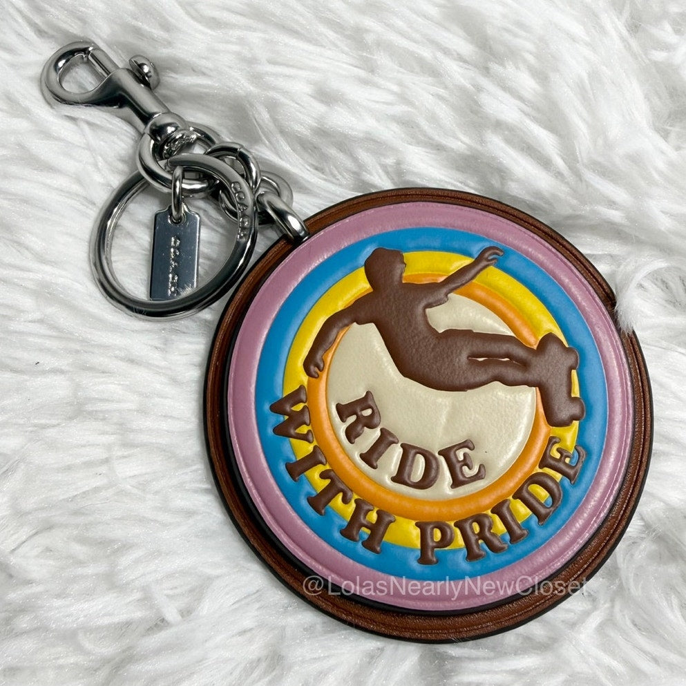 Coach Ride With Pride Bag Charm
