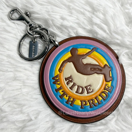Coach Ride With Pride Bag Charm