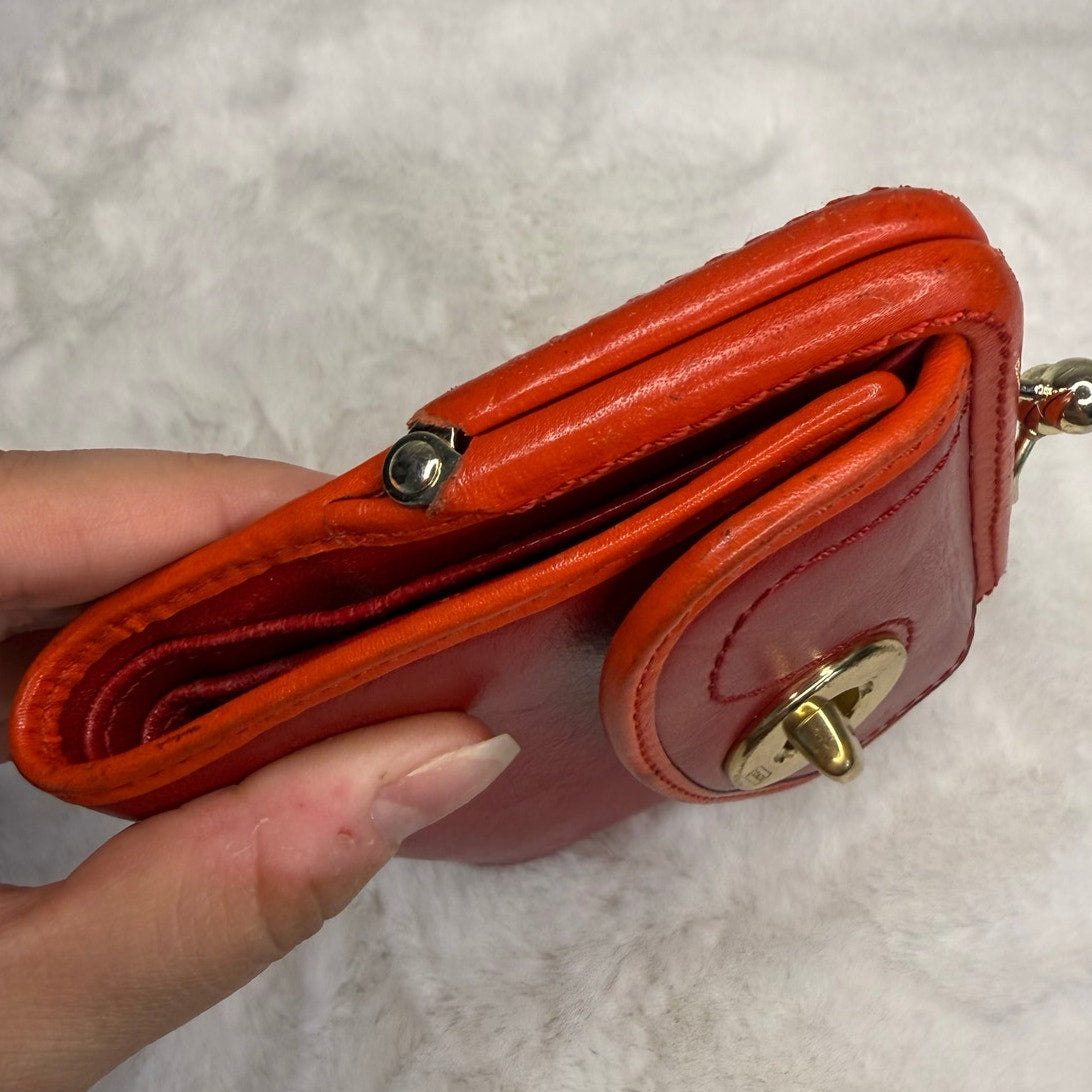 y2k Coach Vintage Legacy Kisslock Wallet