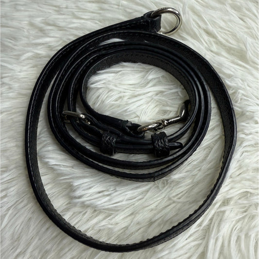 Coach Black Silver Replacement Strap