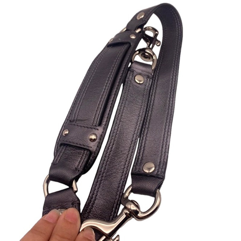 Dark Silver Metallic Shoulder Bag Replacement Strap