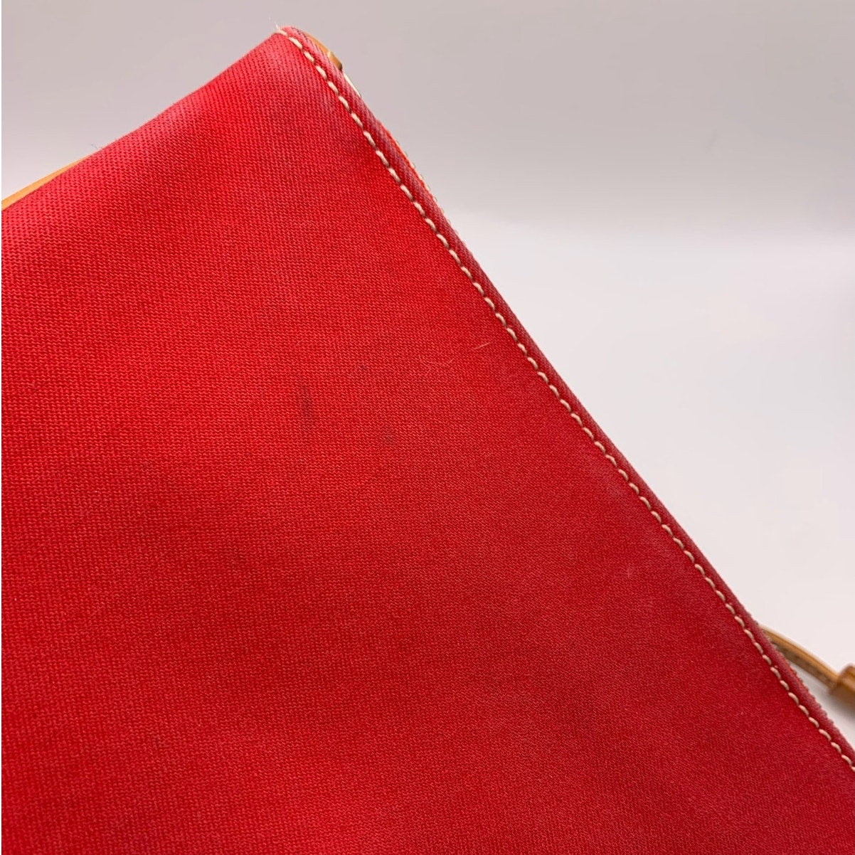 Vintage COACH y2k Red 2 Toned Wristlet