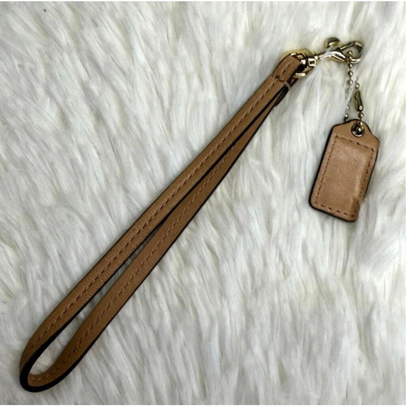 1" Coach Hangtag Tag Hang Tag Fob and Replacement Wristlet Strap