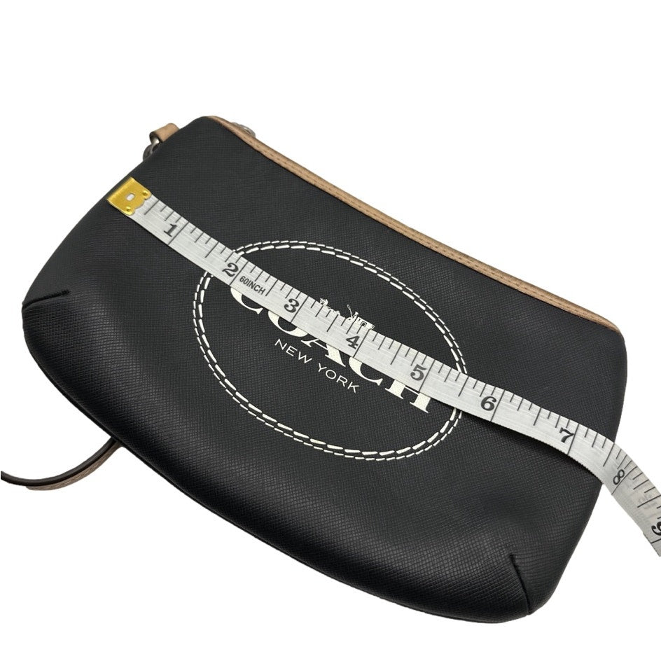 COACH Black Wristlet