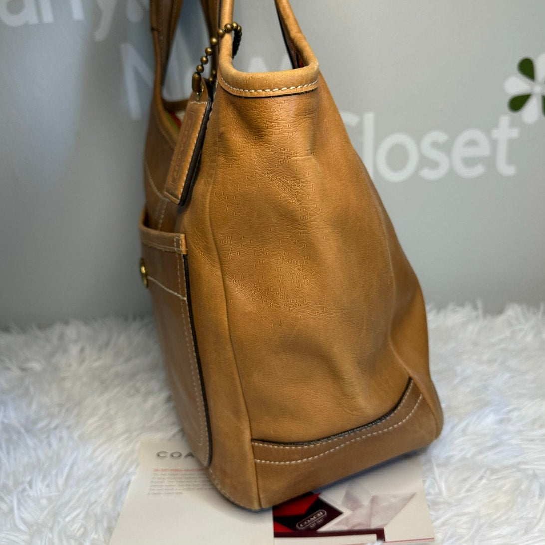 y2k COACH Vintage 65th Anniversary Legacy Ergo Hobo Satchel 2006