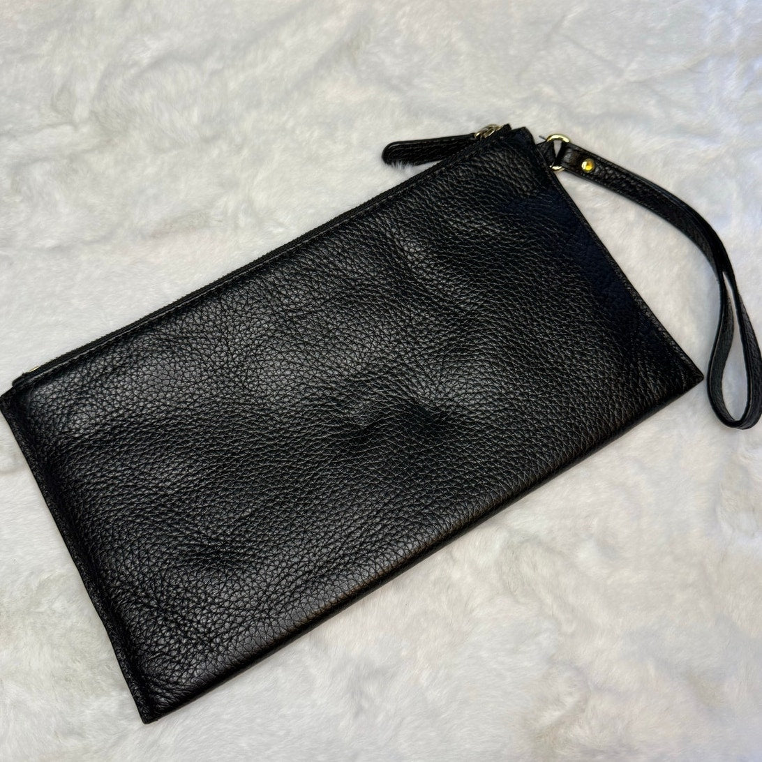Michael Kors Black Wristlet with Card Slots