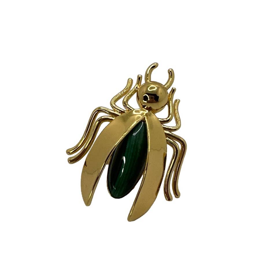 KATE SPADE New York Future Heirloom Stone Bug Ring Size 6