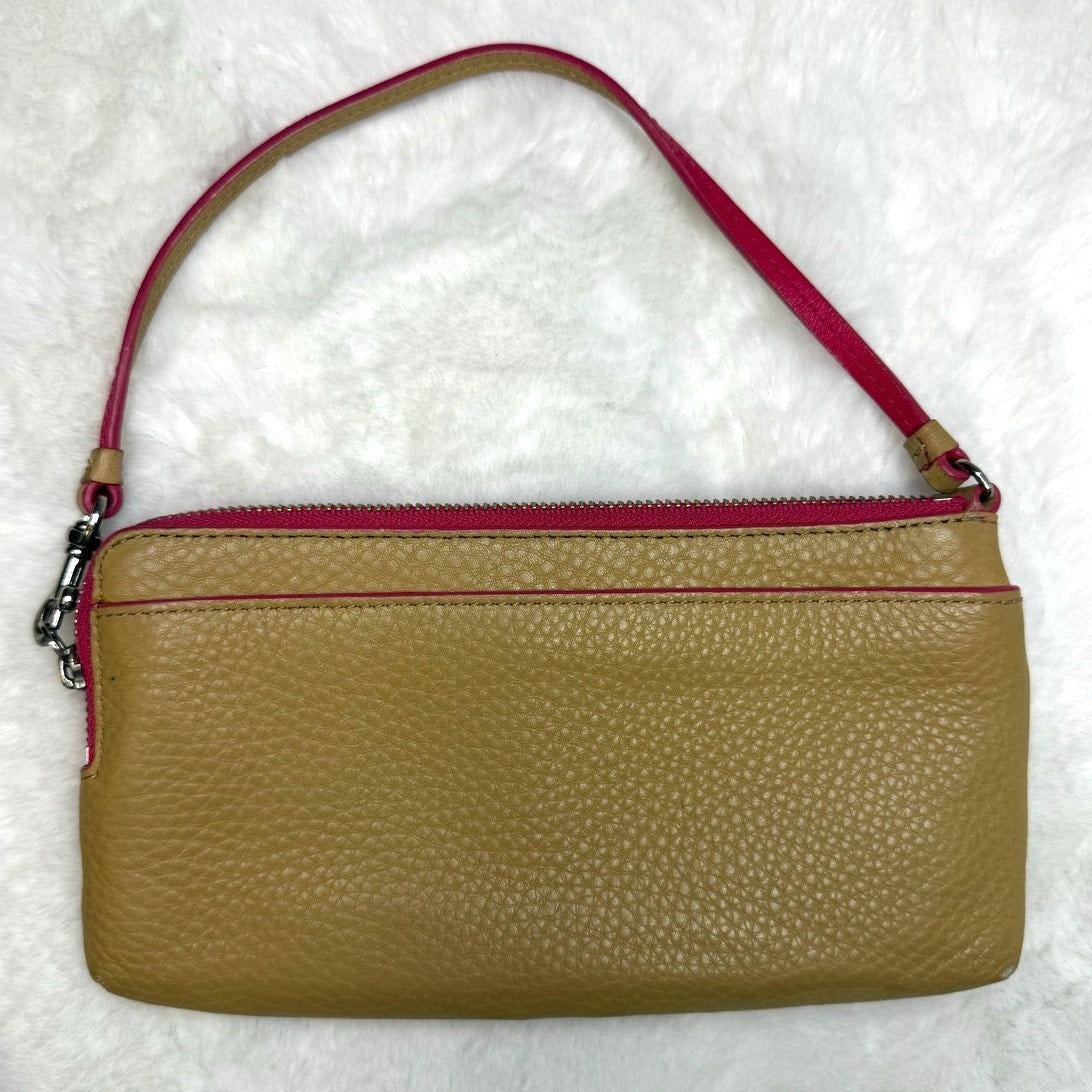 COACH Bleecker Double L-Zip Wallet in Edgepaint Leather