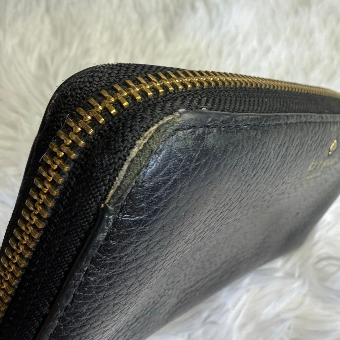 Kate Spade New York Black Zip Around Wallet