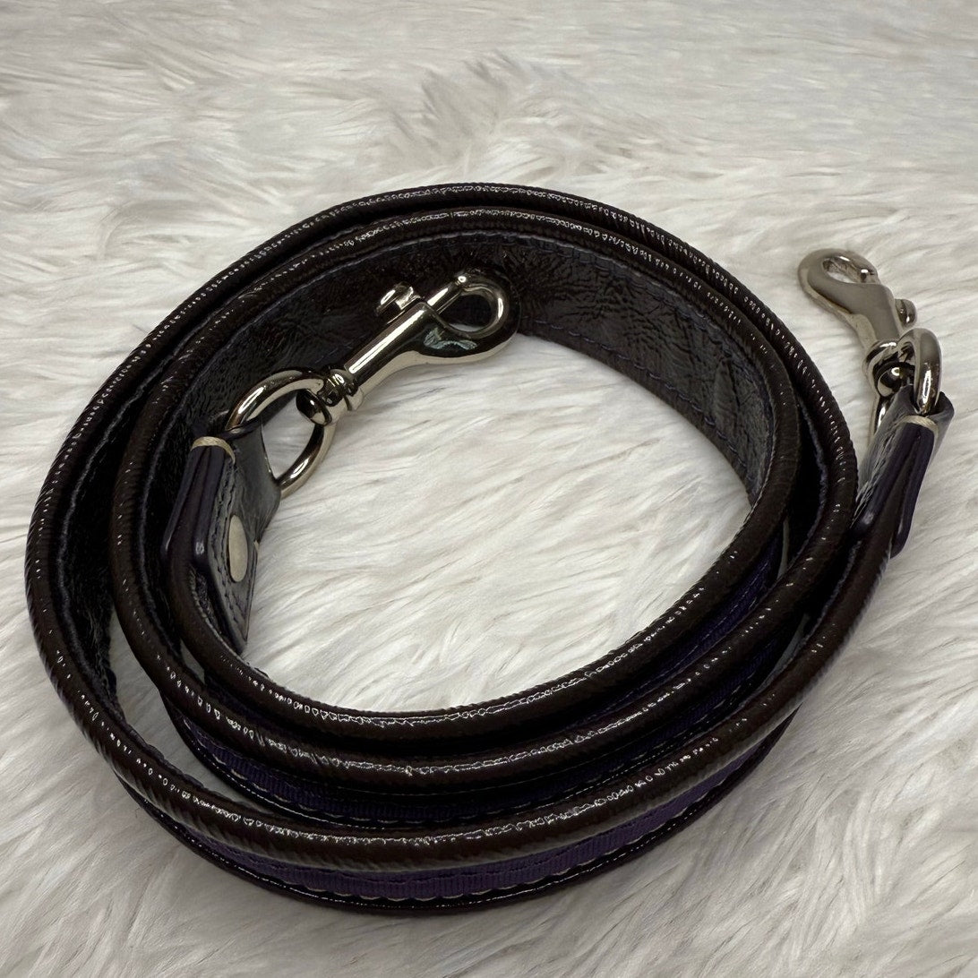 COACH Poppy Replacement Patent Leather Strap Shoulder Strap