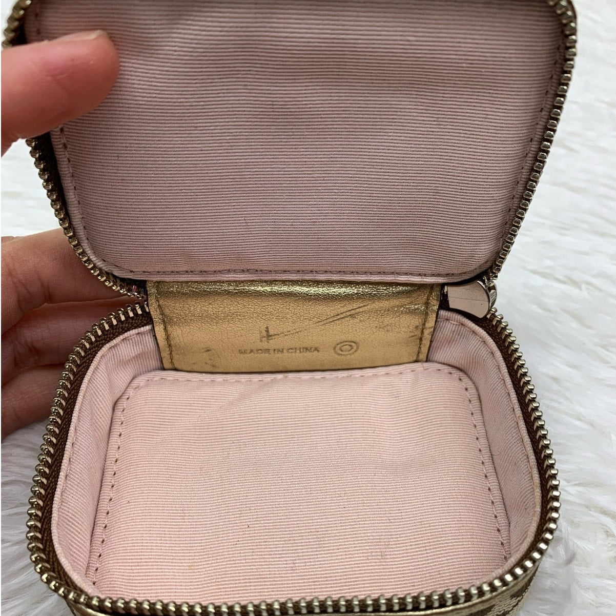 COACH Triple pill case / small case