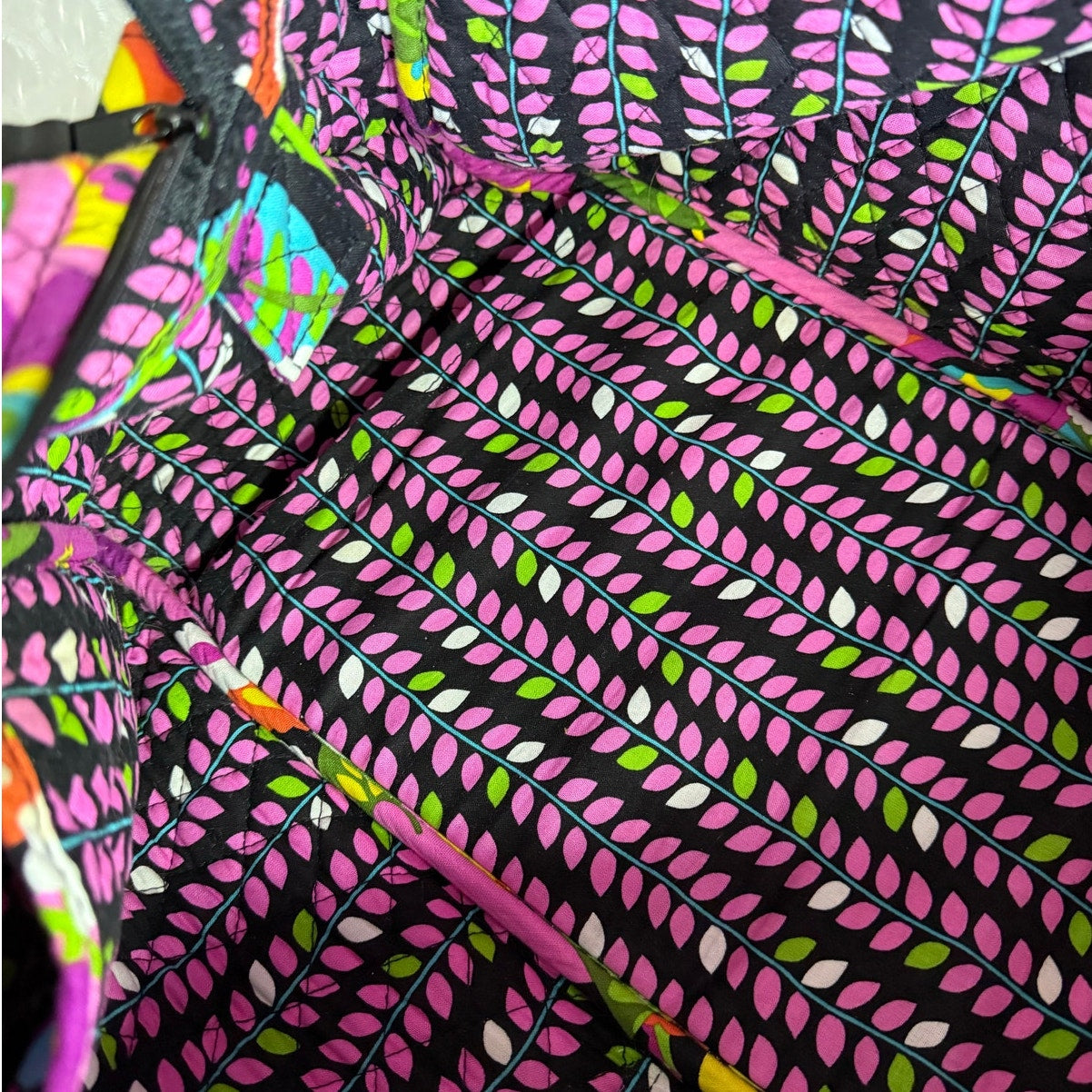 Vera Bradley Large Weekend Va Va Bloom Tote Shoulder Bag