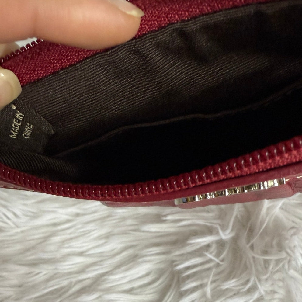 COACH Red Wristlet