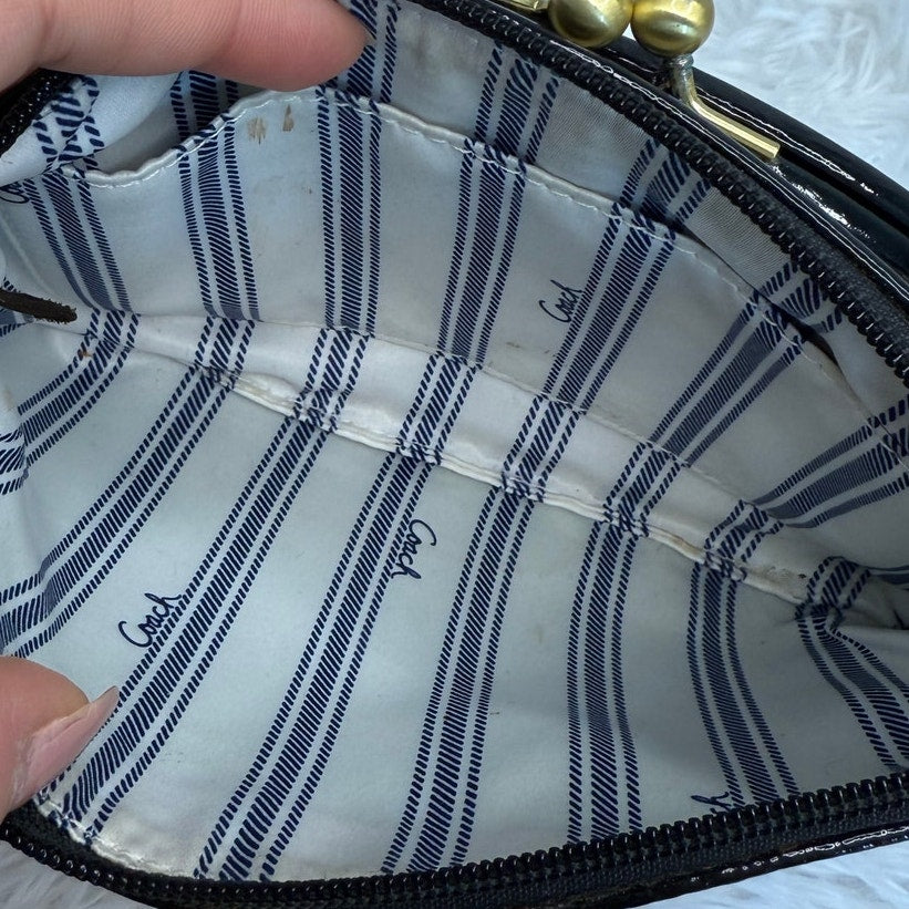 y2k COACH Bonnie Cashin Kisslock Wristlet