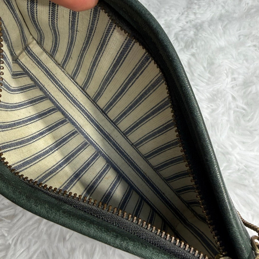Vintage Coach Chunky Case Style 7165 Bottle Green