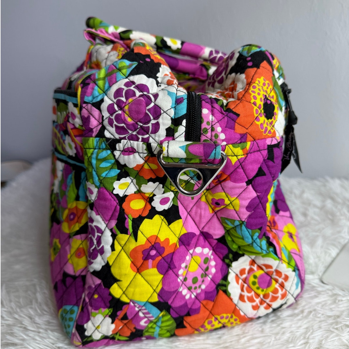 Vera Bradley Large Weekend Va Va Bloom Tote Shoulder Bag